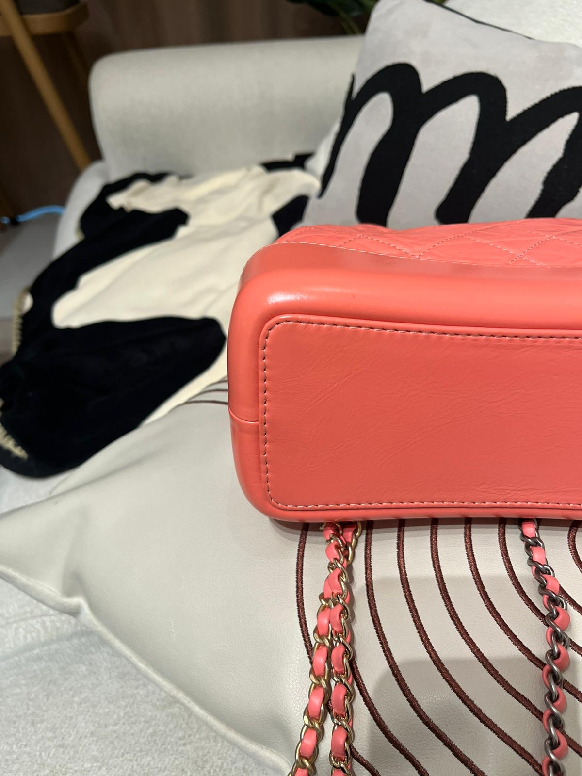 Chanel Gabrielle backpack small 100%Authentic ,95%new ✅CARD✅dust bag