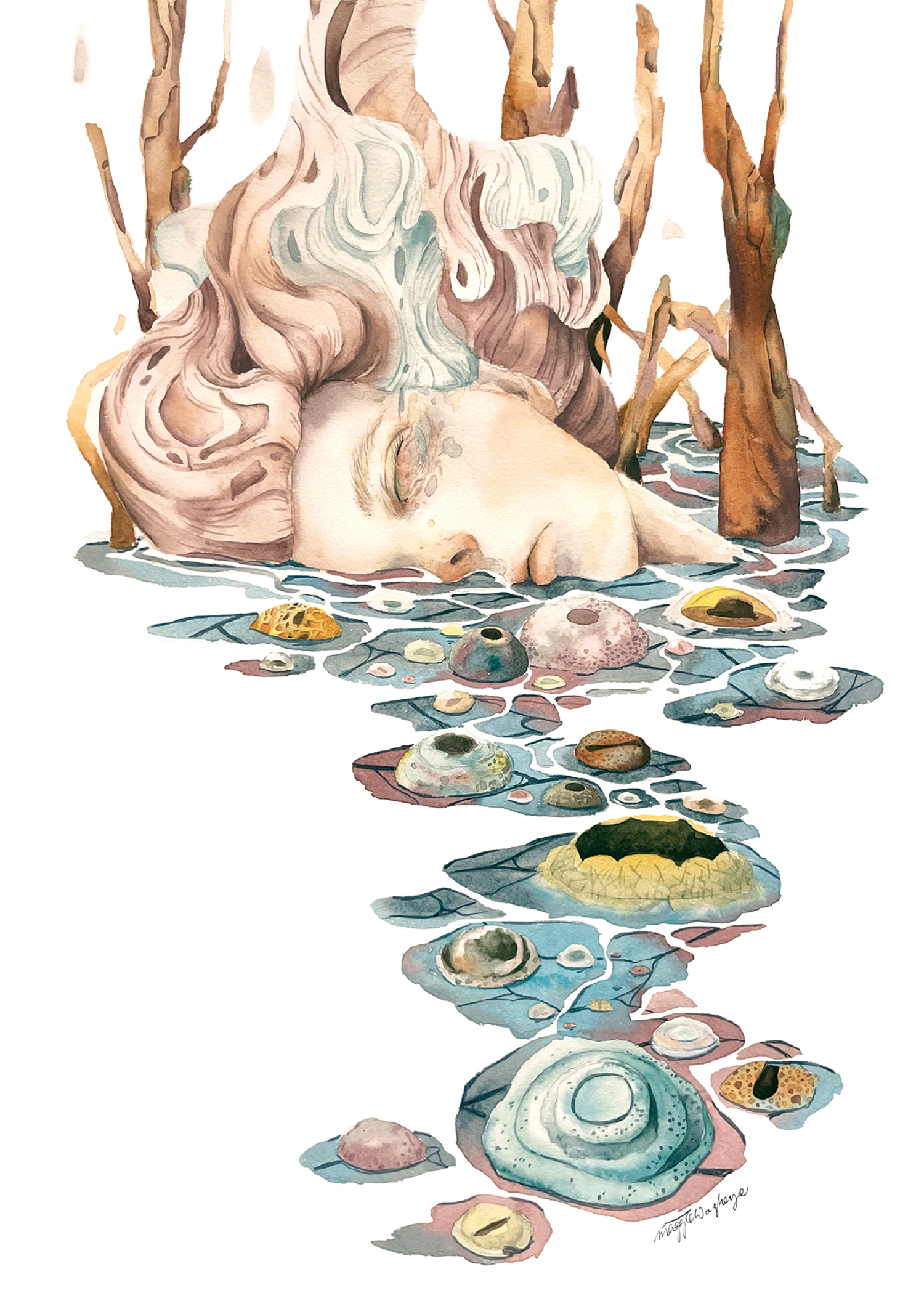 Wong Ho Yee - LIMITED EDITION ART Meld Eyes
