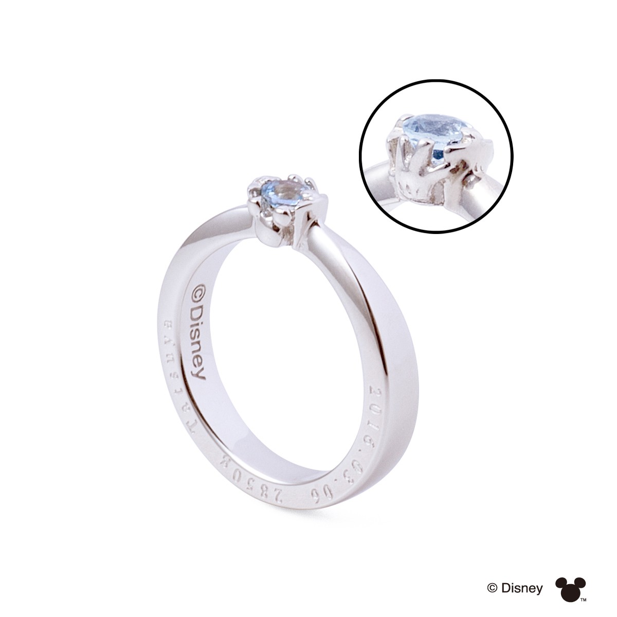 📦訂購 日本限定 The Kiss Disney 迪士尼 Mickey Mouse 米奇老鼠 誕生石 925銀製頸鏈