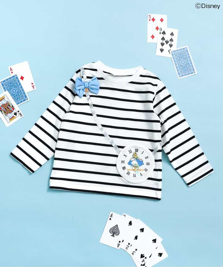 🇯🇵預訂 日本直送🇯🇵Apres les cours x 愛麗絲系列四色人物印花貼花長袖T恤