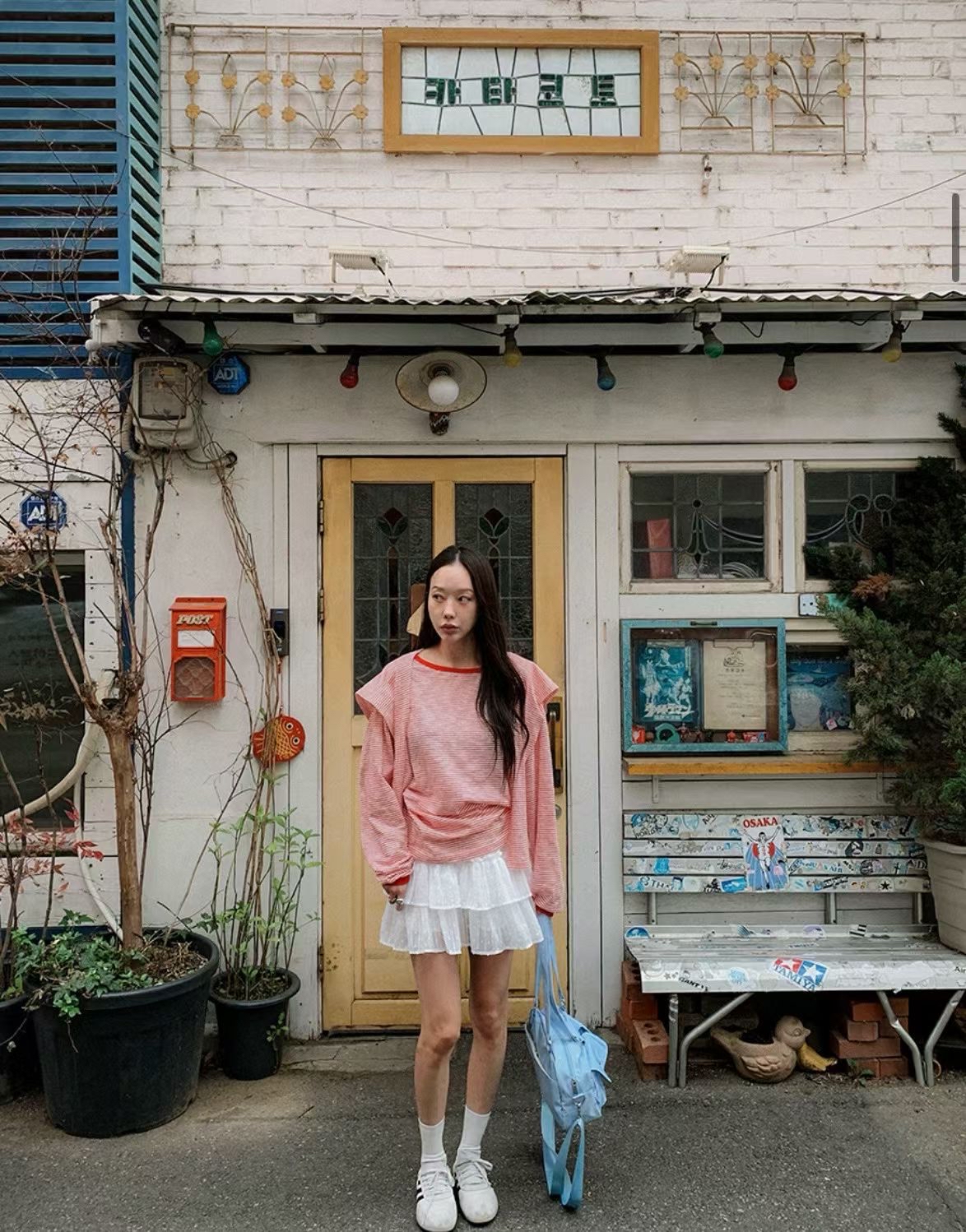 🇰🇷東大門女裝 | Stripe T set