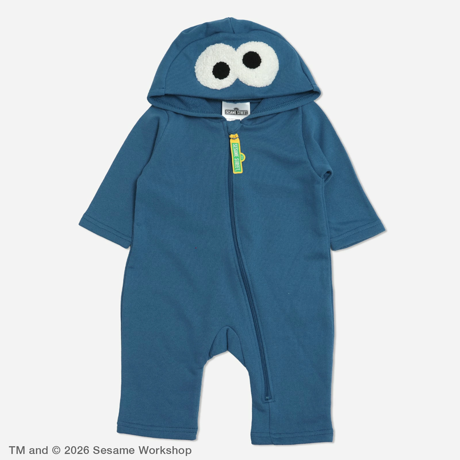 🆕【⭐訂購⭐】🇯🇵日本直送🌀 #SesameStreet 連帽長袖連身衣 🌀 [PIJA-0030] [261103]