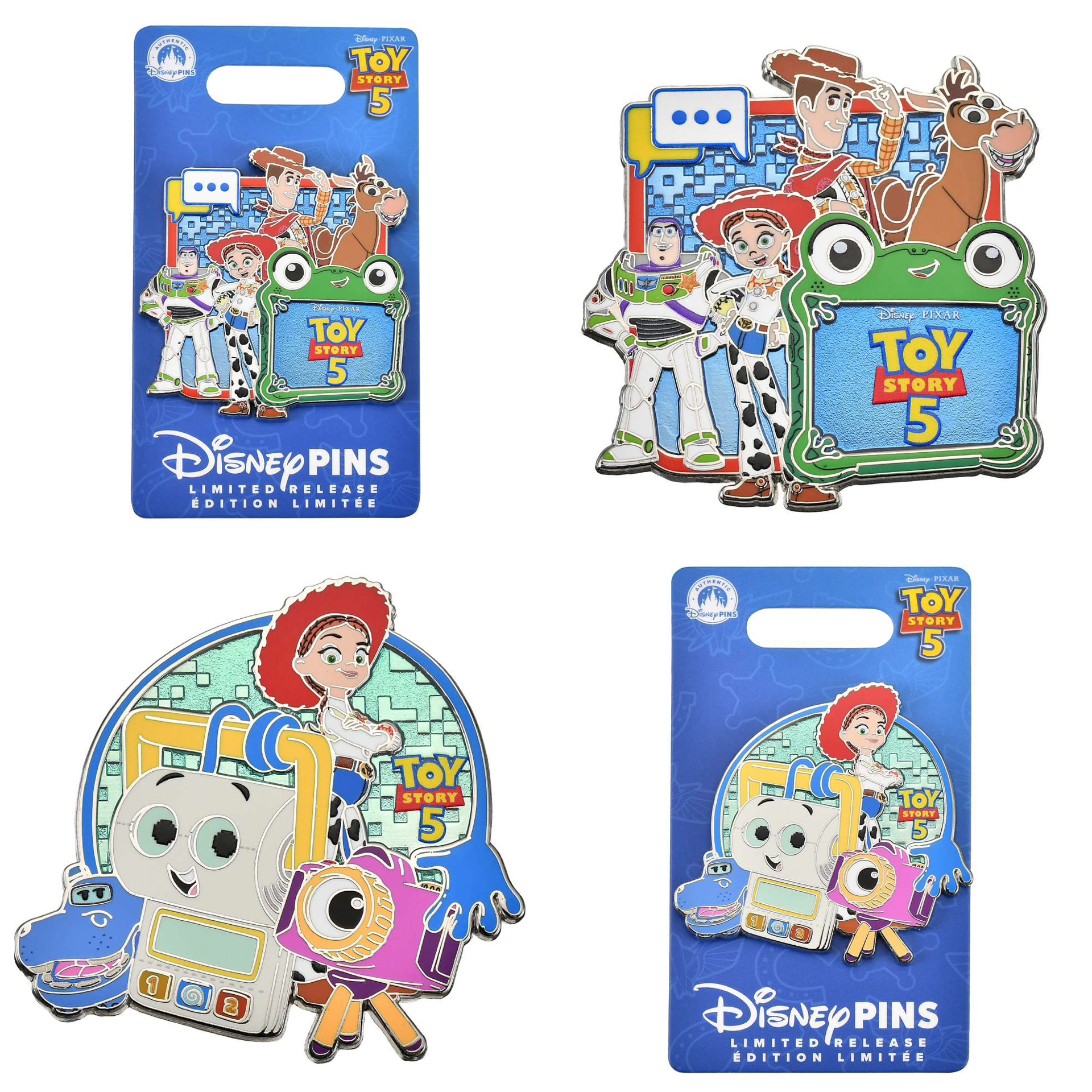 日本預訂📍日本迪士尼Toy Story 5電影系列 - 大襟章