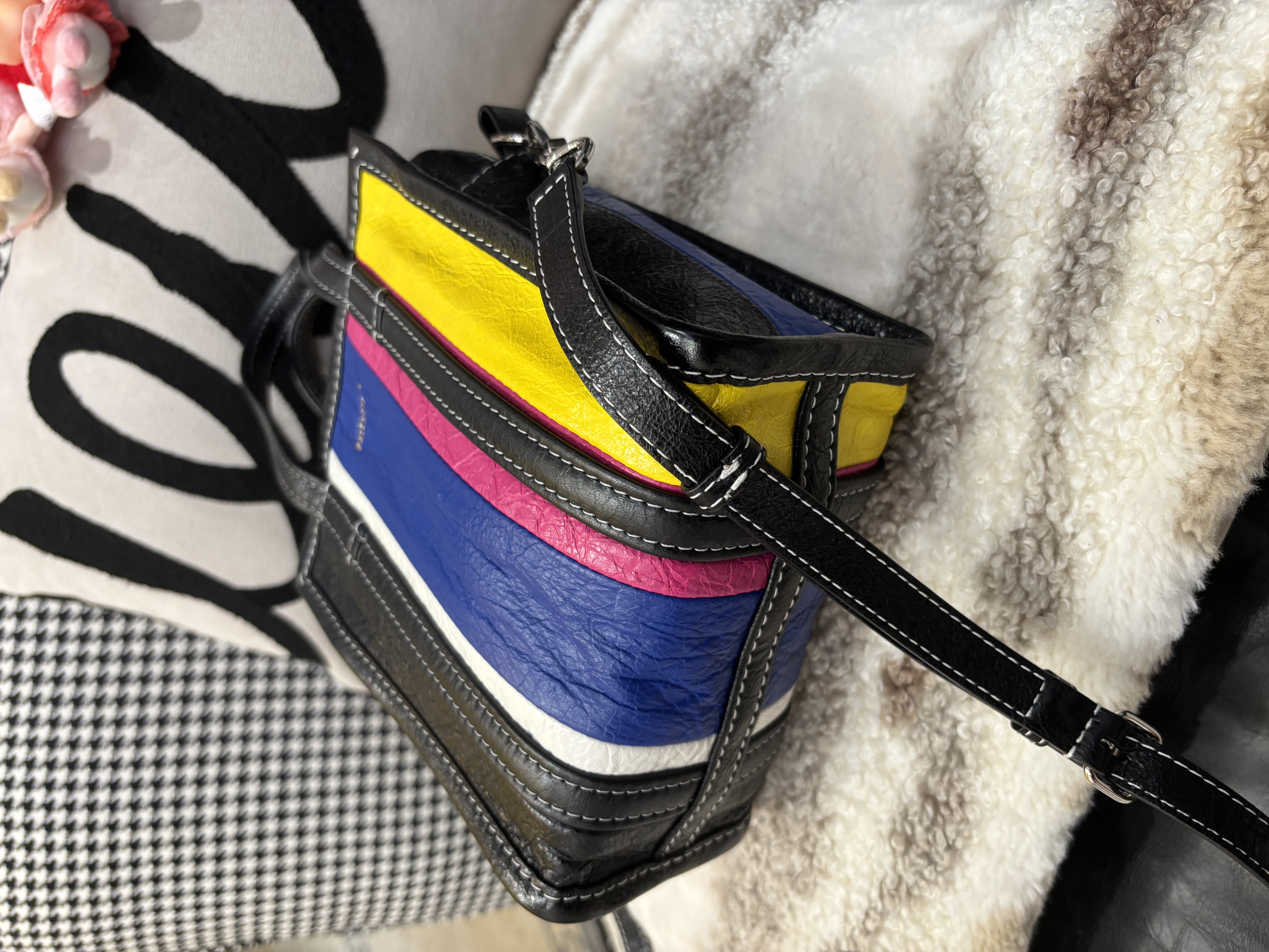 Balenciaga bazar shopper tote bag XS 100%Authentic,98%New ✅塵袋