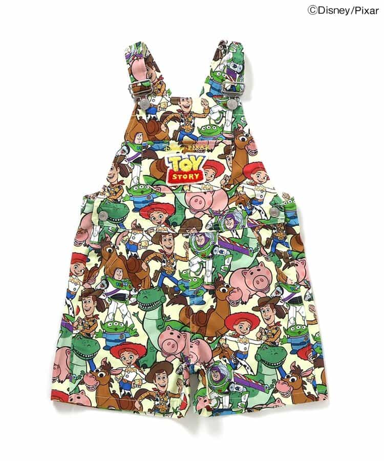 Toystory 5 日本童裝吊帶褲 彩色款 90-130cm 