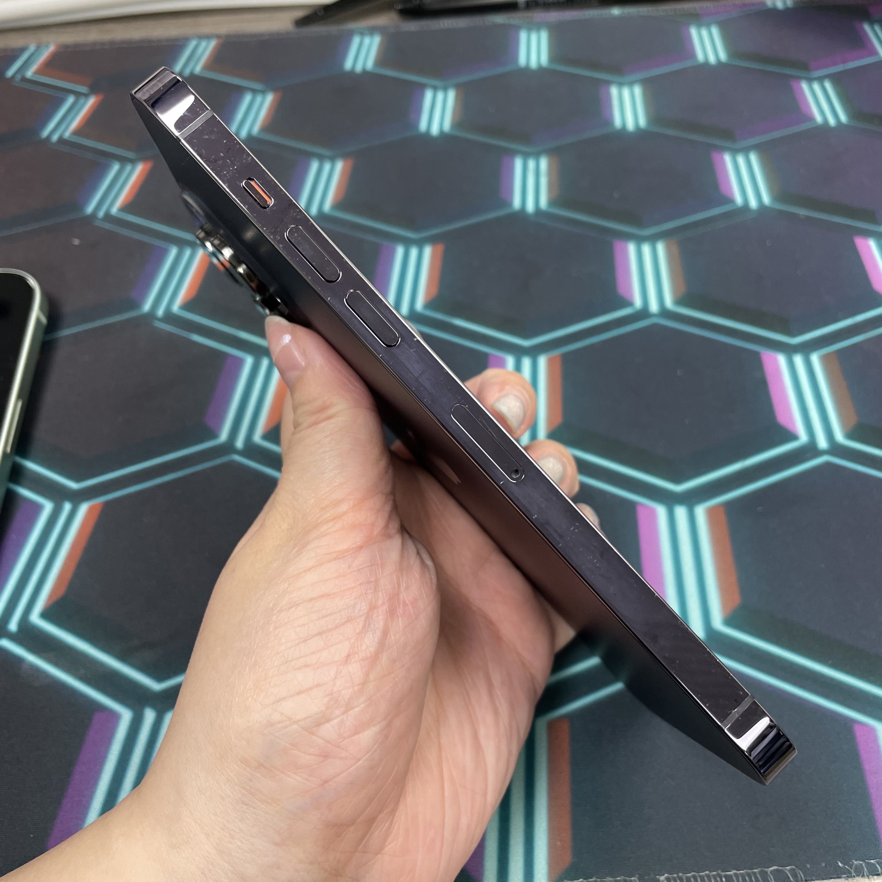 *7715 14 Pro max 勁靚機 512GB 電81 紫色 purple