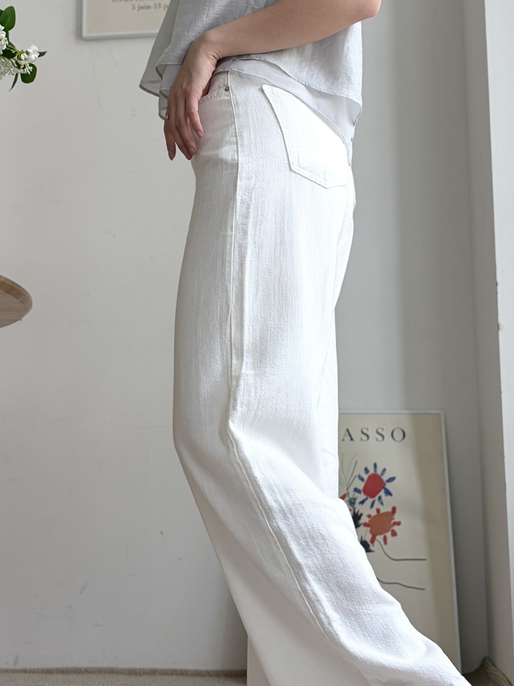 [極涼!!] Summer Lightweight White Jeans