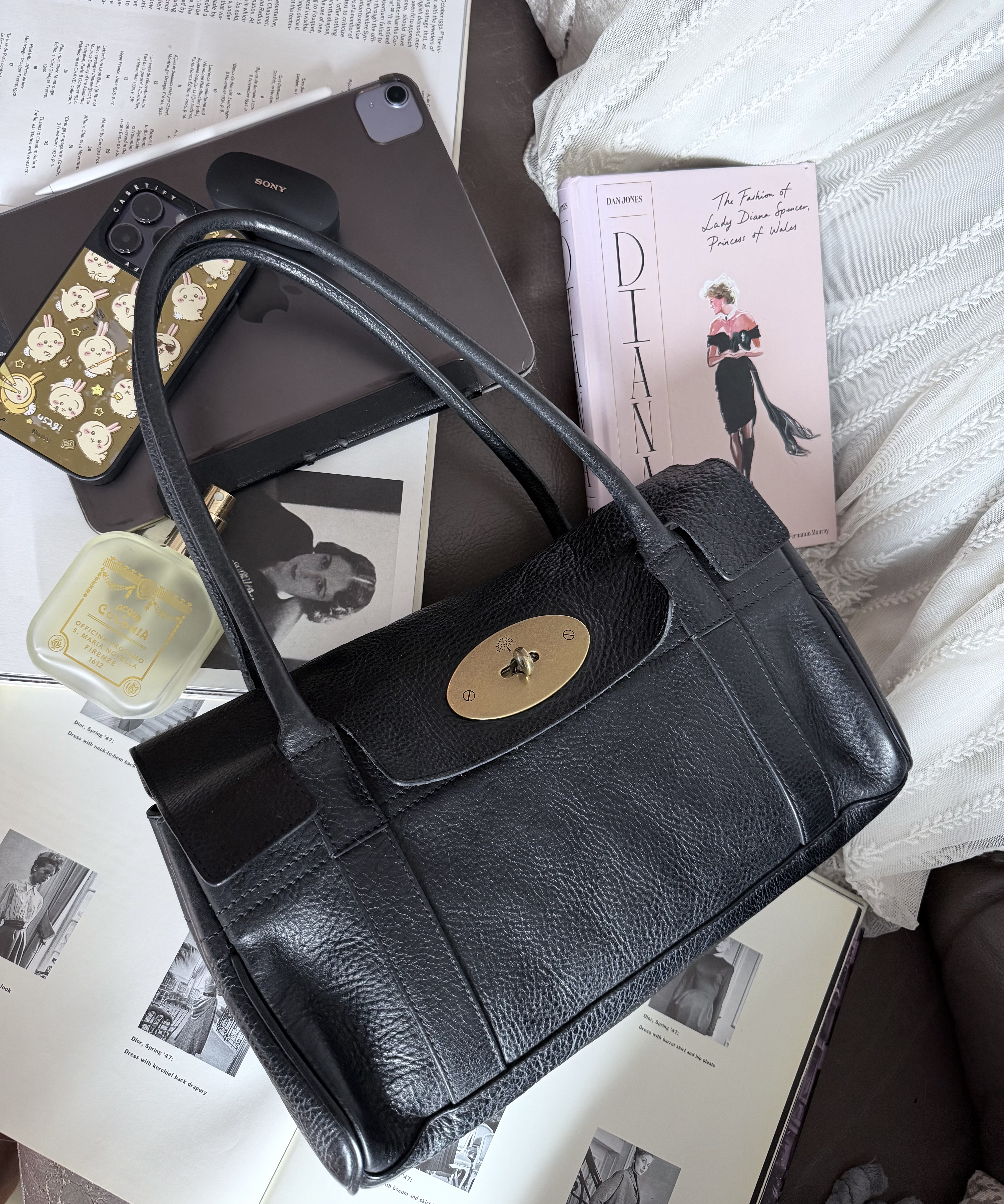 Mulberry black bayswater bag