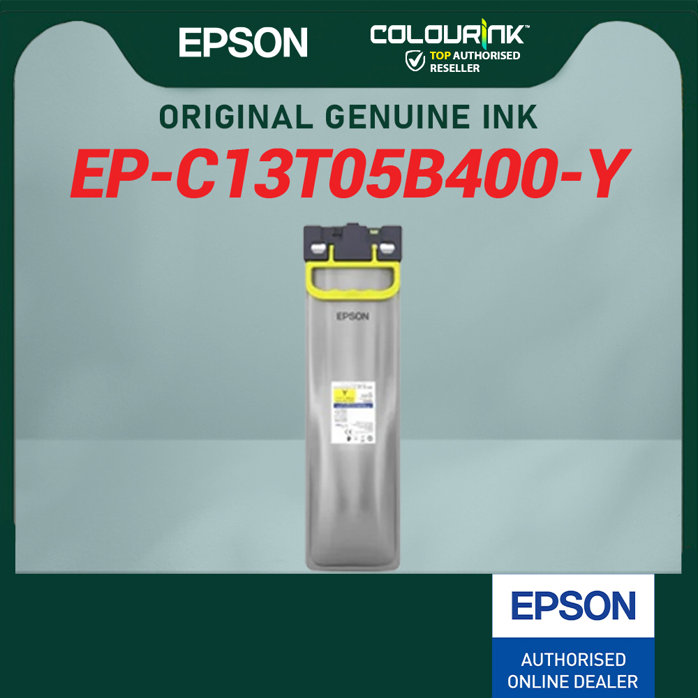 EPSON WF-C878R/879R Pigment High Capacity Ink Water & Fade Resistant Print Up To 86K For Black 50K For Colour