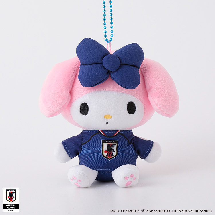 Sanrio x SAMURAI BLUE / JFA聯乘Ver. 2026公仔掛飾