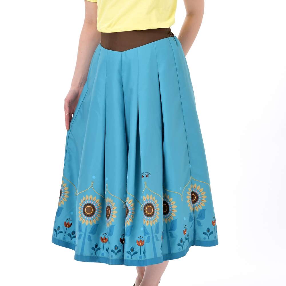 🎀【預訂】 Frozen Fever Anna Skirt Blue