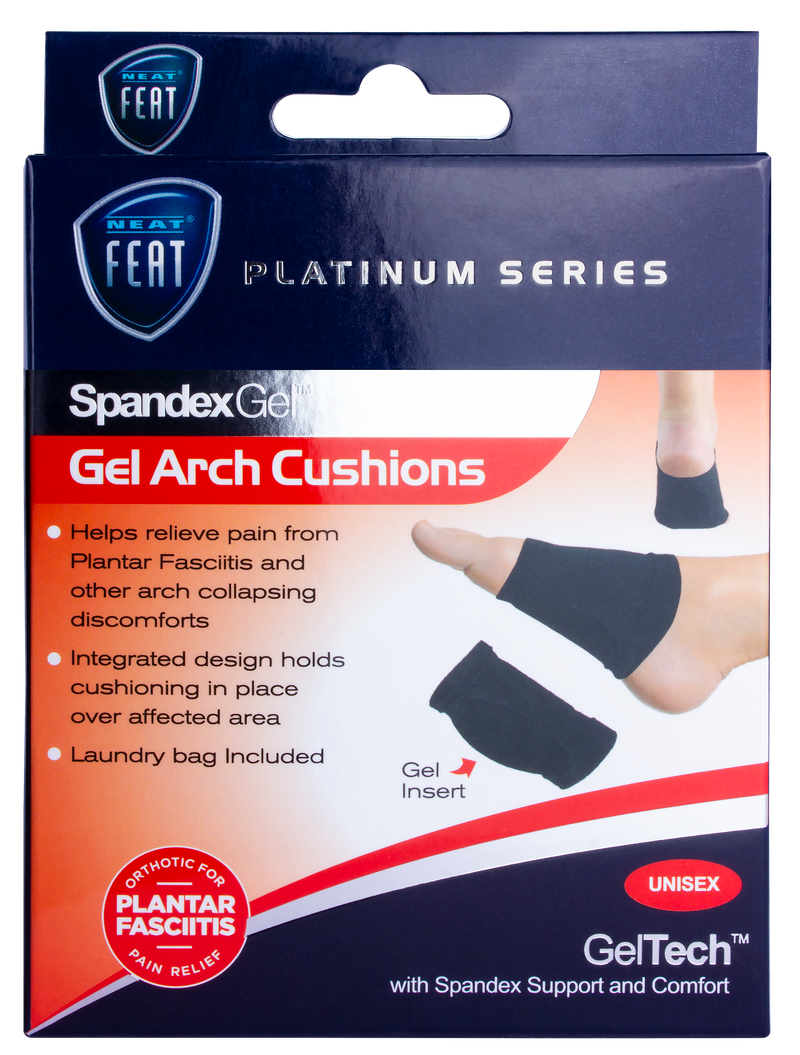 斯潘迪 凝膠 足弓墊|| SpandexGel Gel Arch Cushions  