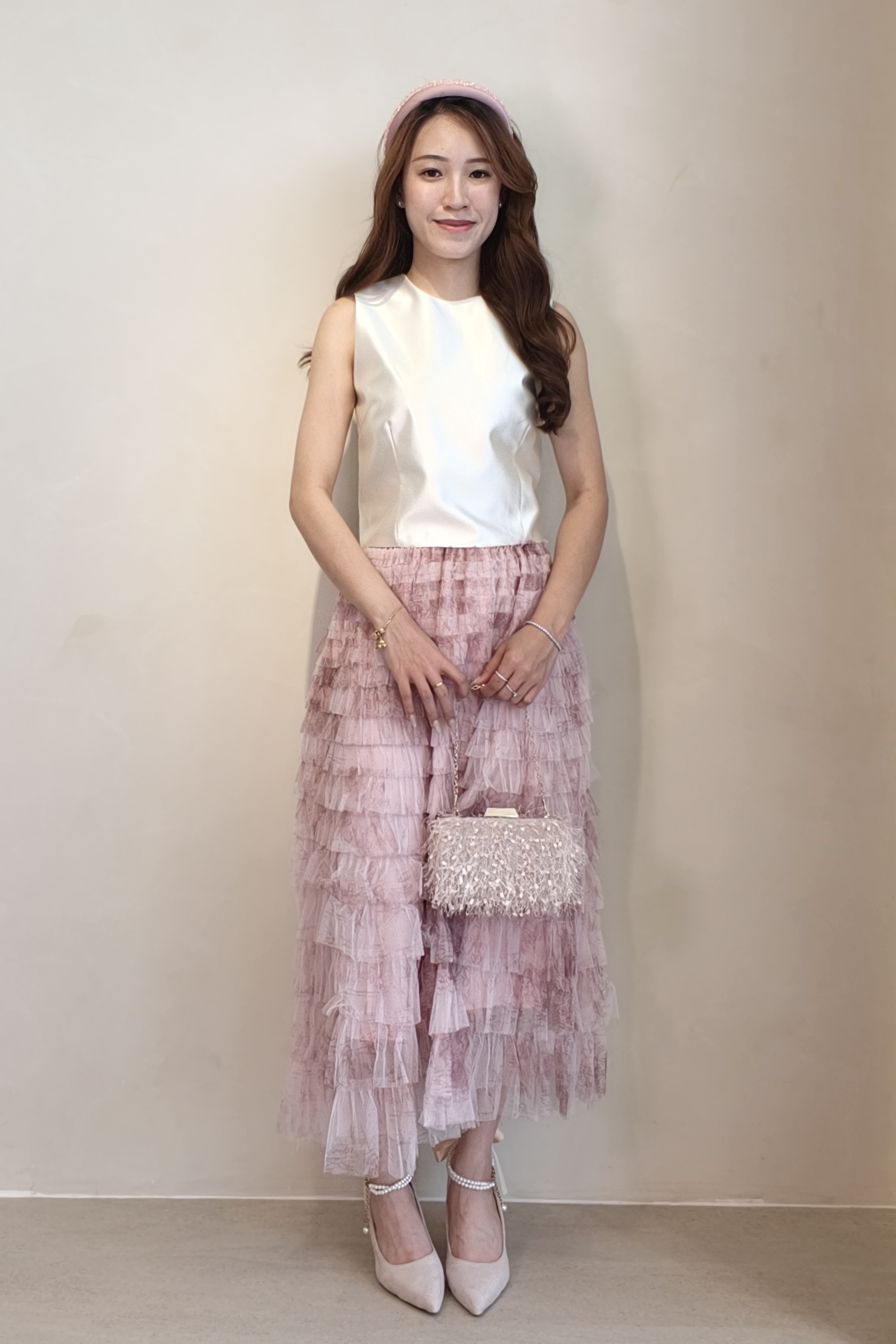 CB2730 Aurelia Satin Crop Top