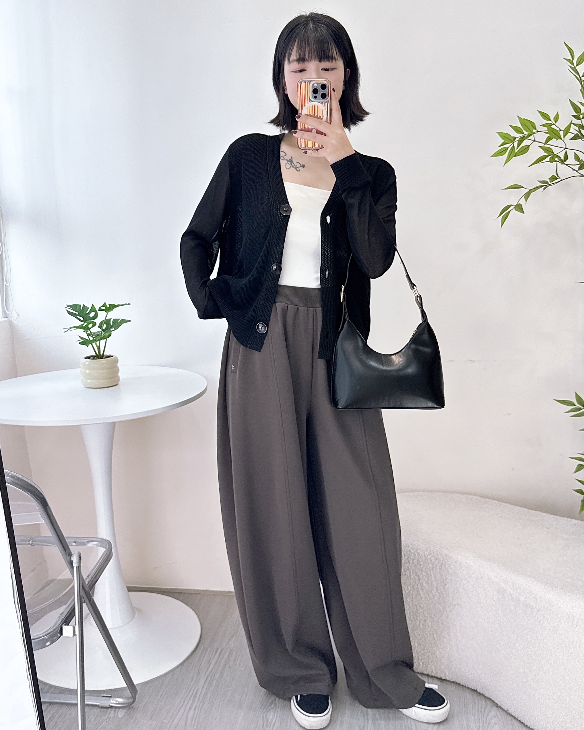 純棉免燙垂感休閒褲 3色