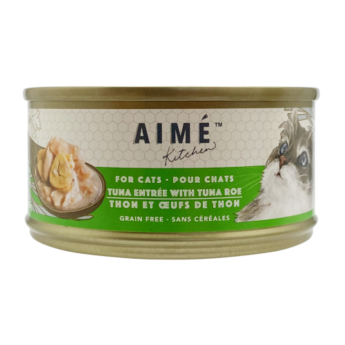AIME KITCHENS 無穀物 吞拿魚配魚子 營養貓罐 85g
