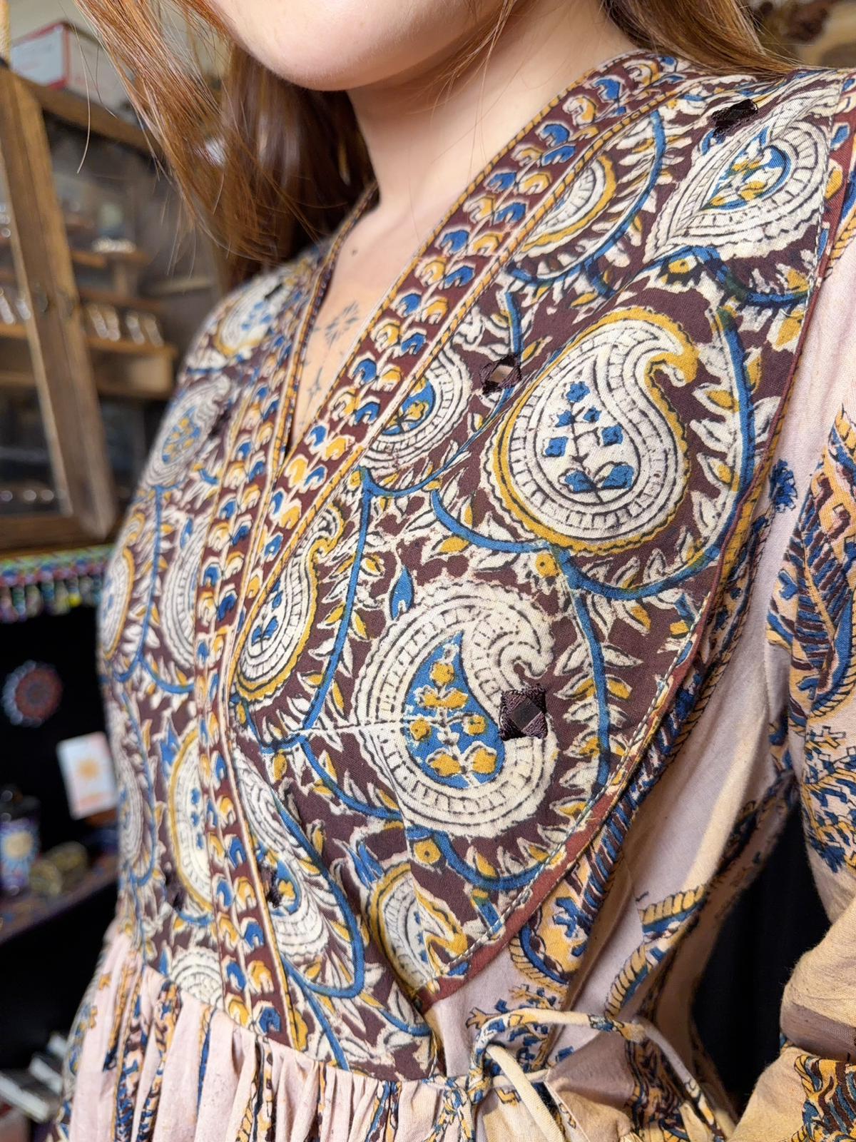 Light Choco Authenic Cotton Print OP 46.5" #1526