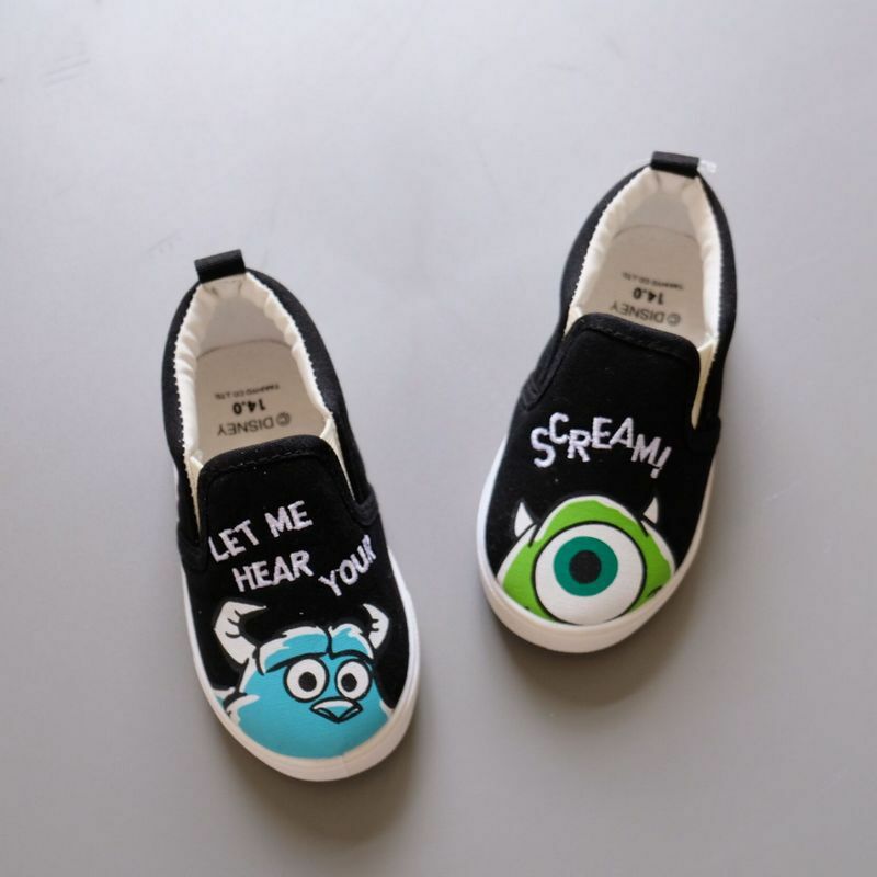 日本卡通兒童帆布鞋 -1對- 現貨