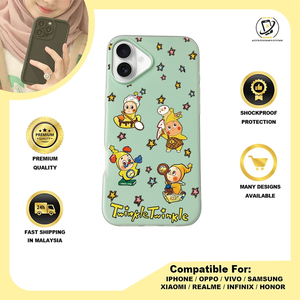 JELLY CASE PHONE FOR IPHONE - DESIGN TWINKLE B