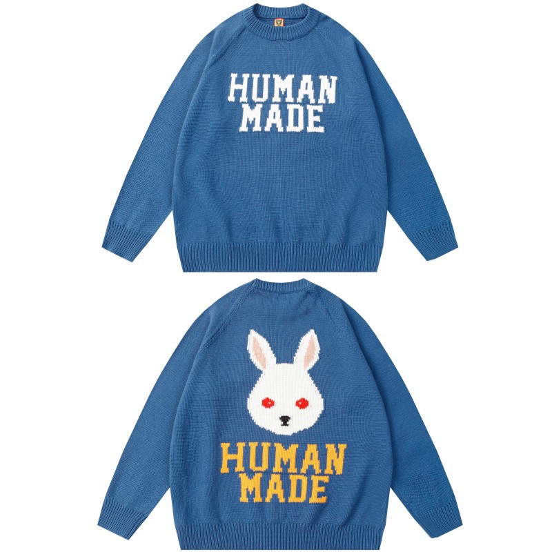 預訂 HUMAN MADE 動物圖案秋冬針織長袖上衣