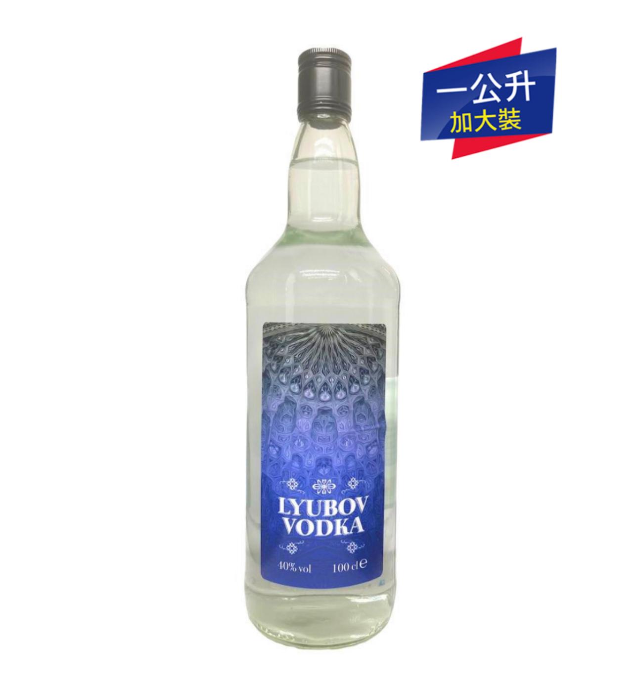 西班牙冰藍伏特加 Lyubov Vodka 43% 1000ml