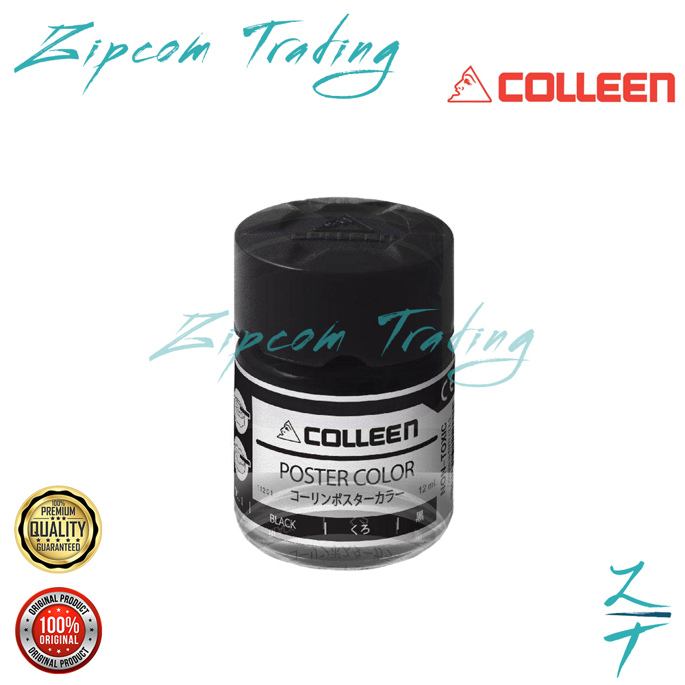 Colleen Premium Non-Toxic Poster Color (12ml/Bottle)
