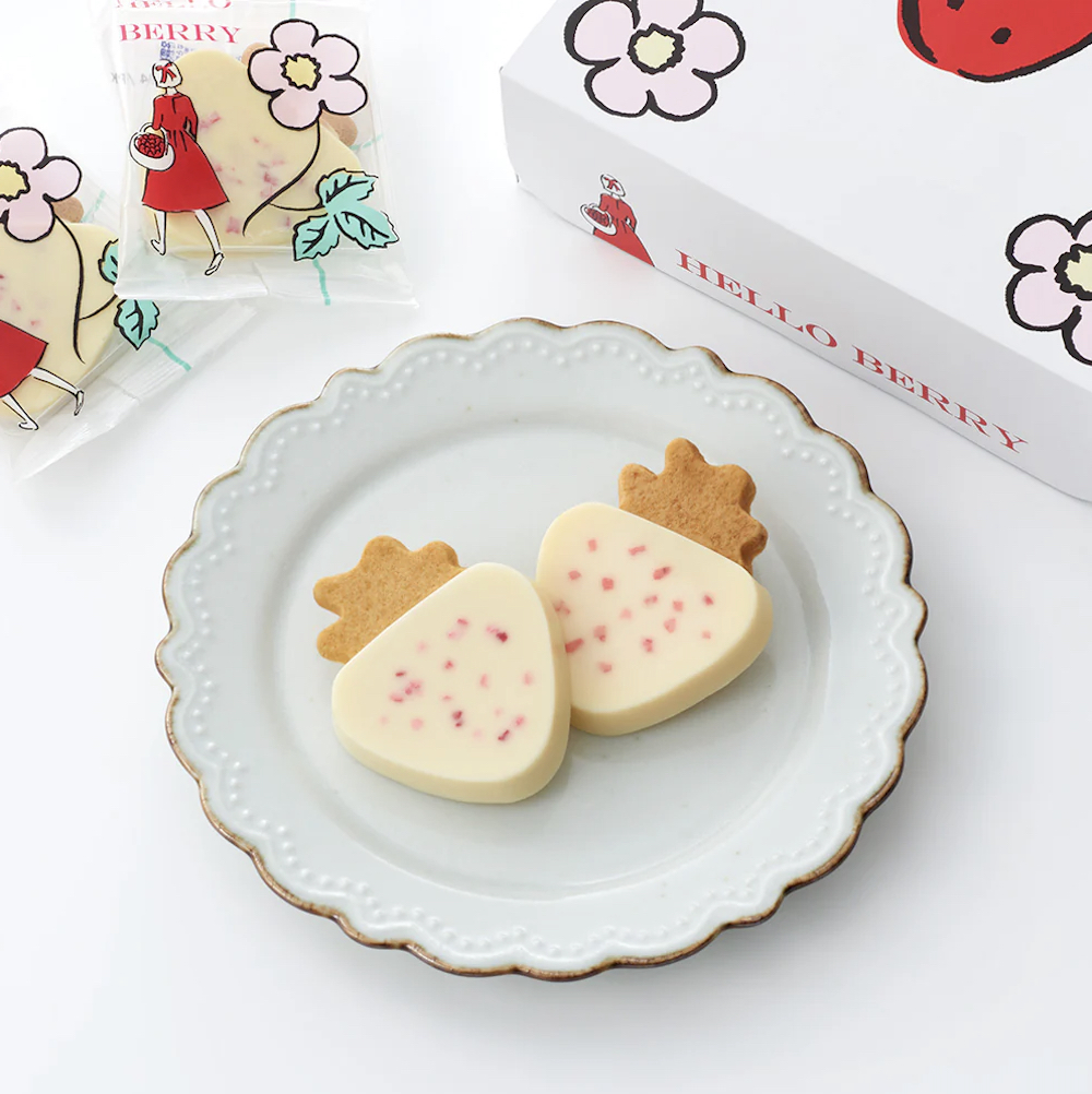 四月連線貨品 -  日本 Audrey Hello Berry 朱古力牛油餅乾