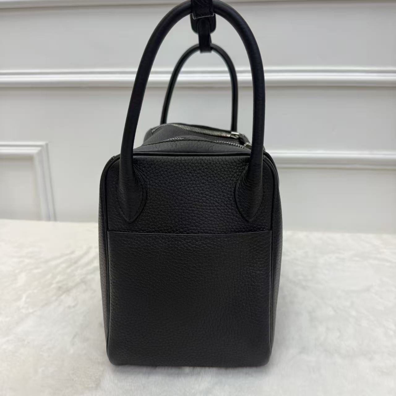 Hermes Lindy 30 黑色 銀扣 經典保值款