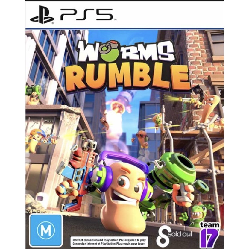 (🔥FLASH SALE🔥) Worms Rumble Full Game (PS4 & PS5) Digital Download