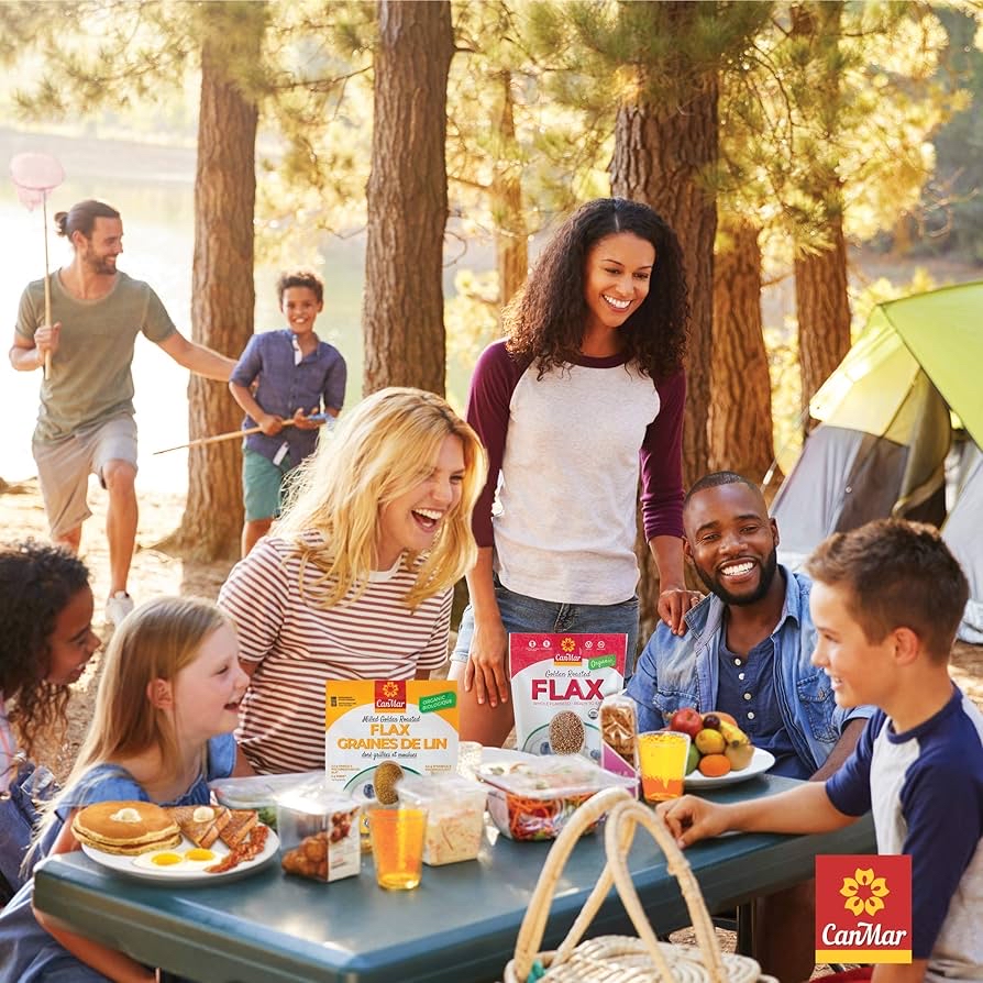 預購加拿大直送 CanMar 加拿大有機黃金亞麻籽 （1.2kg)*