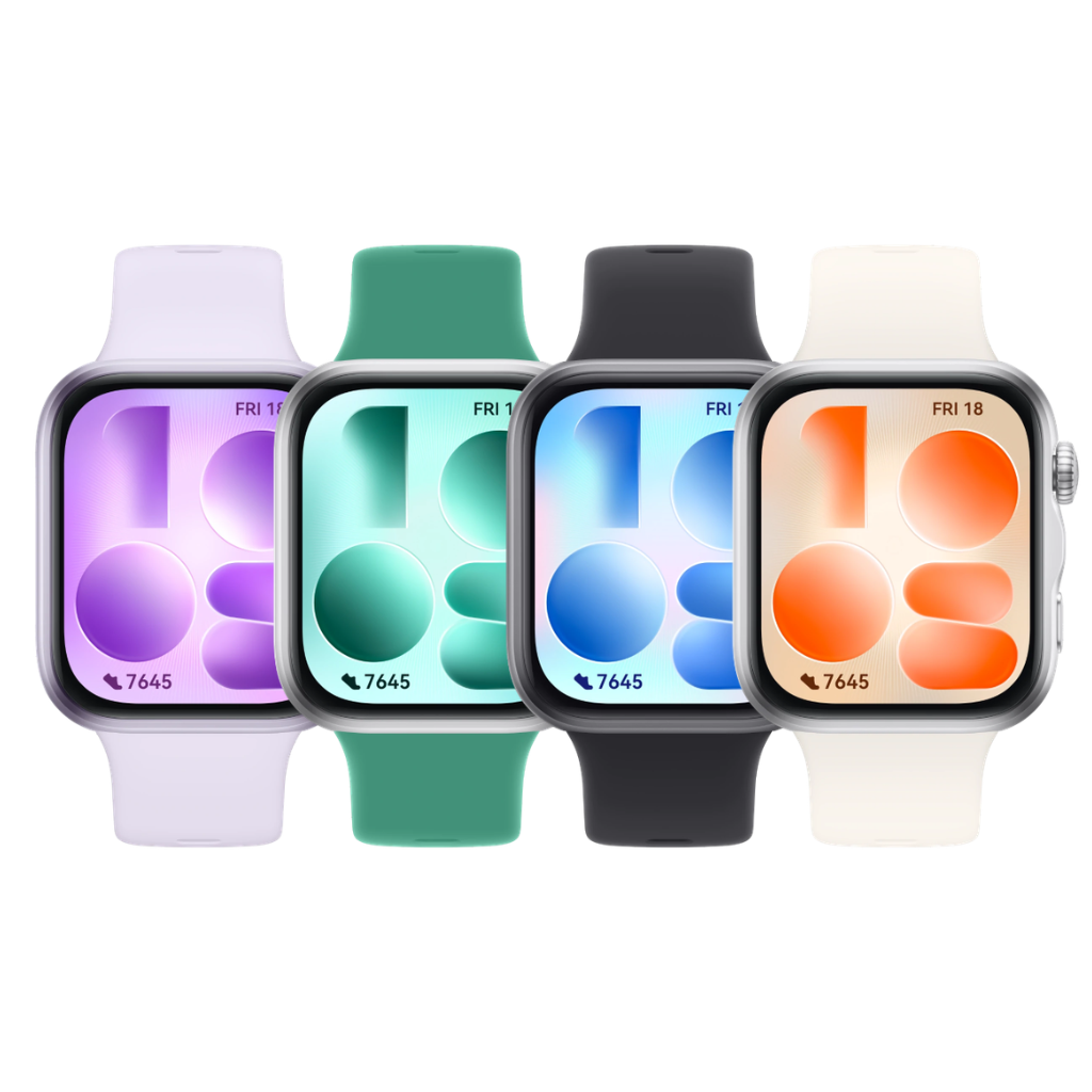 Huawei Watch Fit 5 氟橡膠錶帶 智能運動手錶 香港行貨
