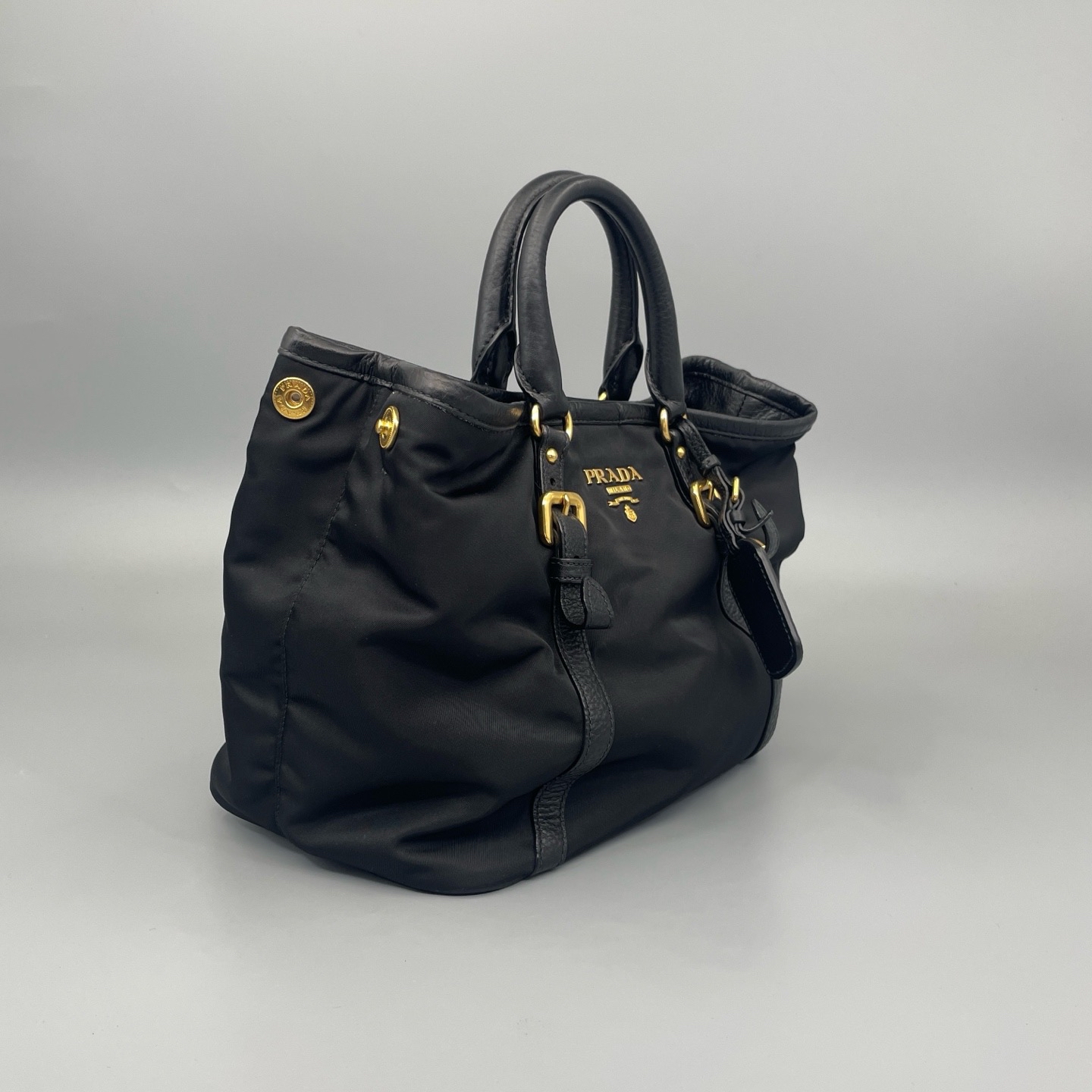 【預訂貨品】Prada 黑色尼龍tote bag