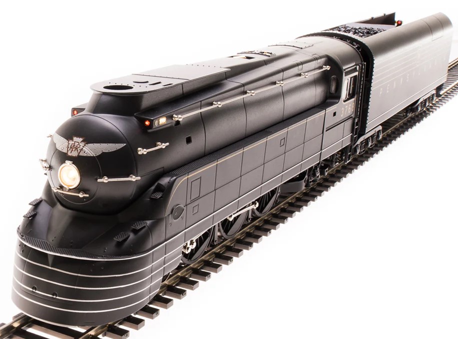 BROADWAY LIMITED PRR K4s Streamlined Steam DCC Sound and Smoke