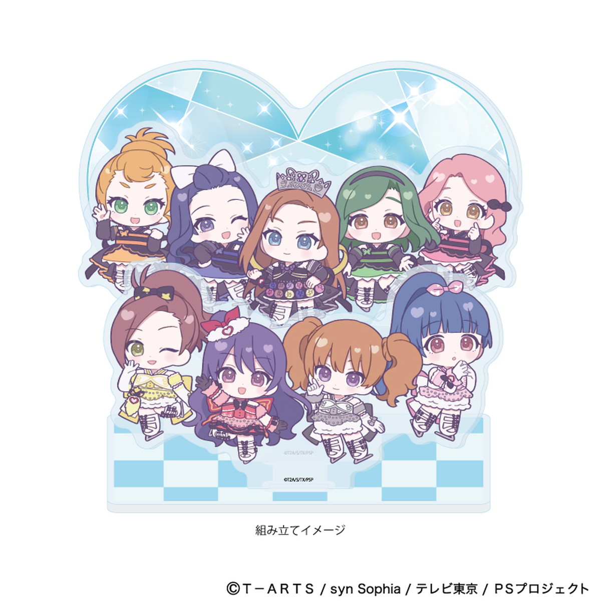 情境立牌 星光少女 Pretty Series 02/星光少女 美夢成真 ver. #P-PIG0159 [A3] (PRE-ORDER) [2026/06]