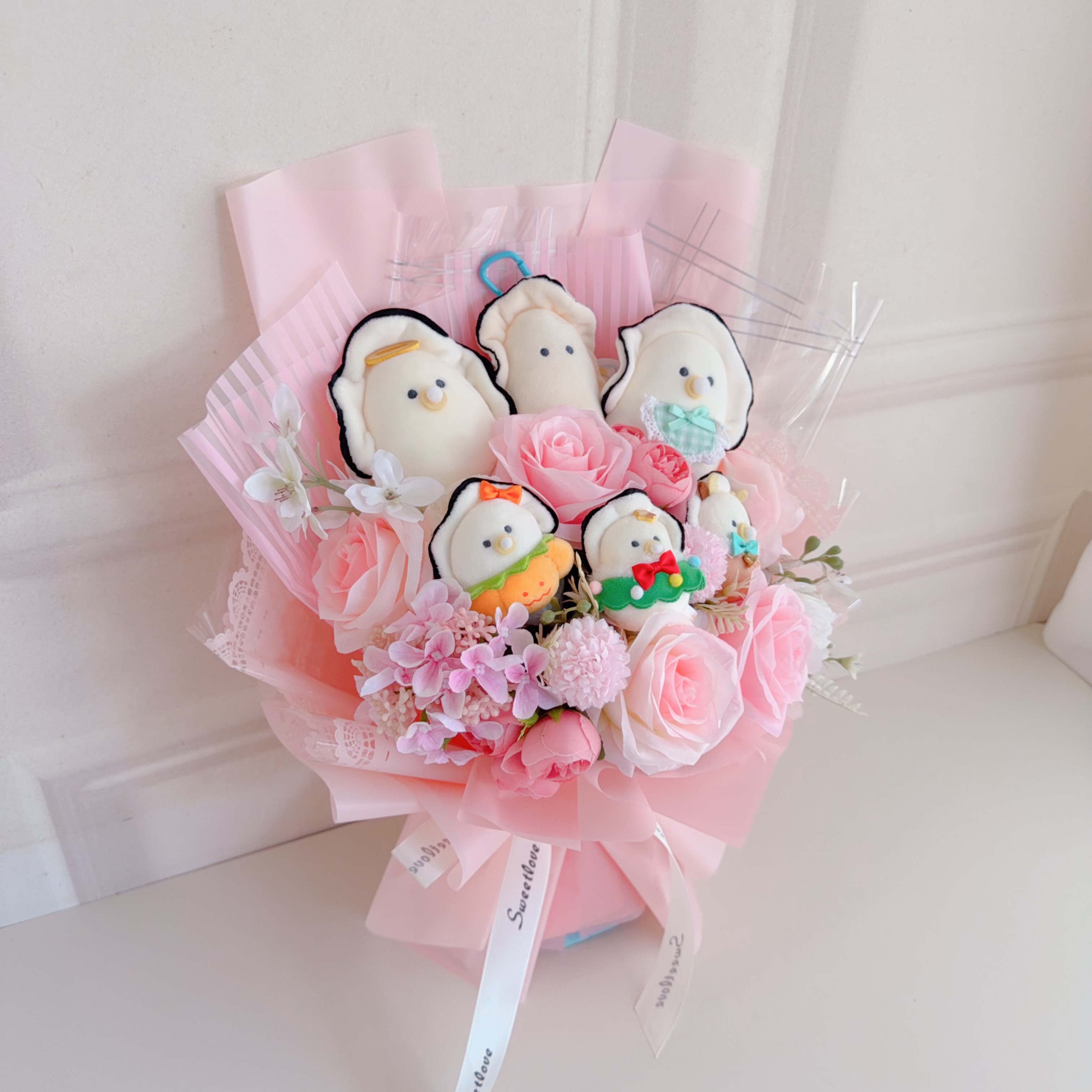 (現貨)生蠔Bb花束