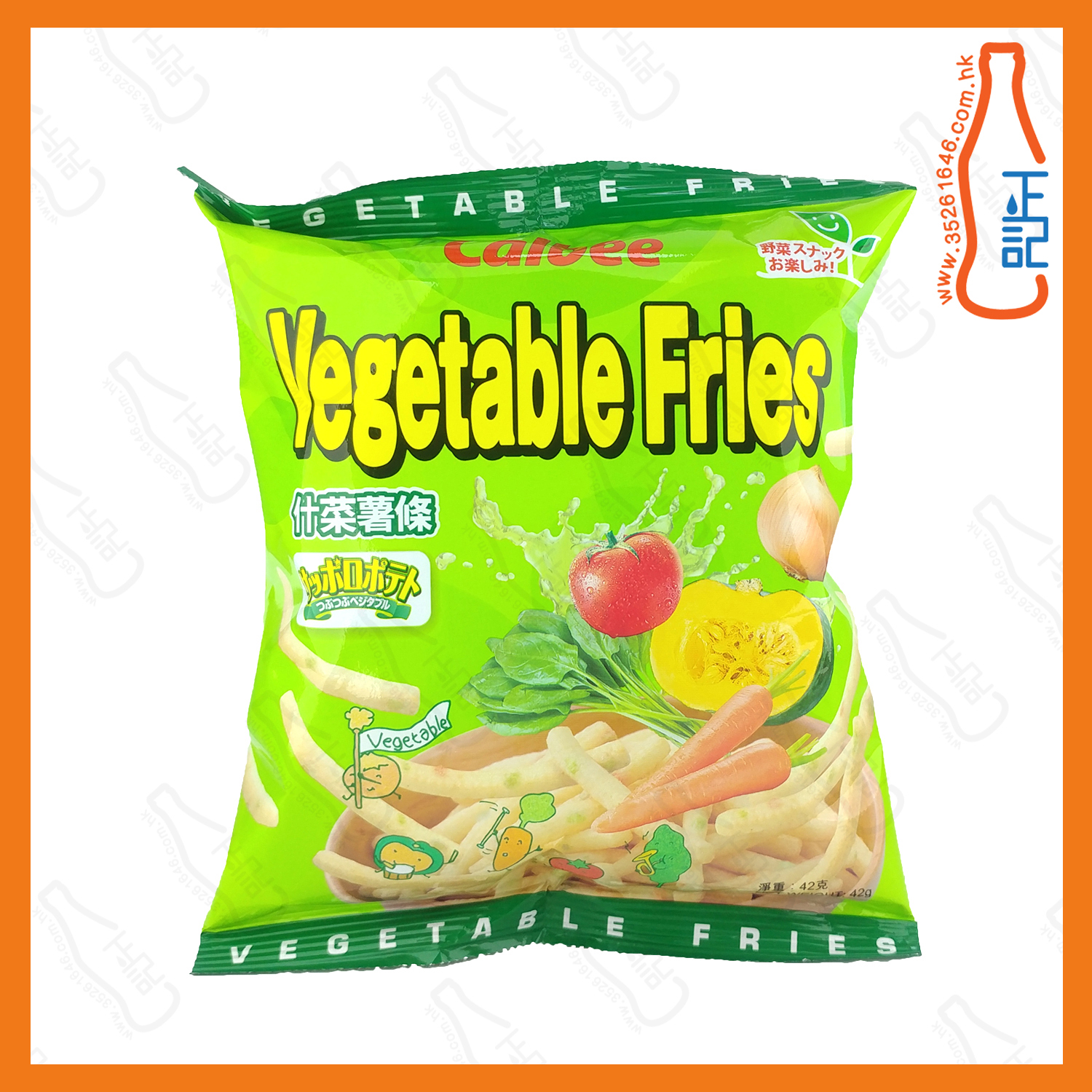 ==卡樂B 什菜薯條 42g /包