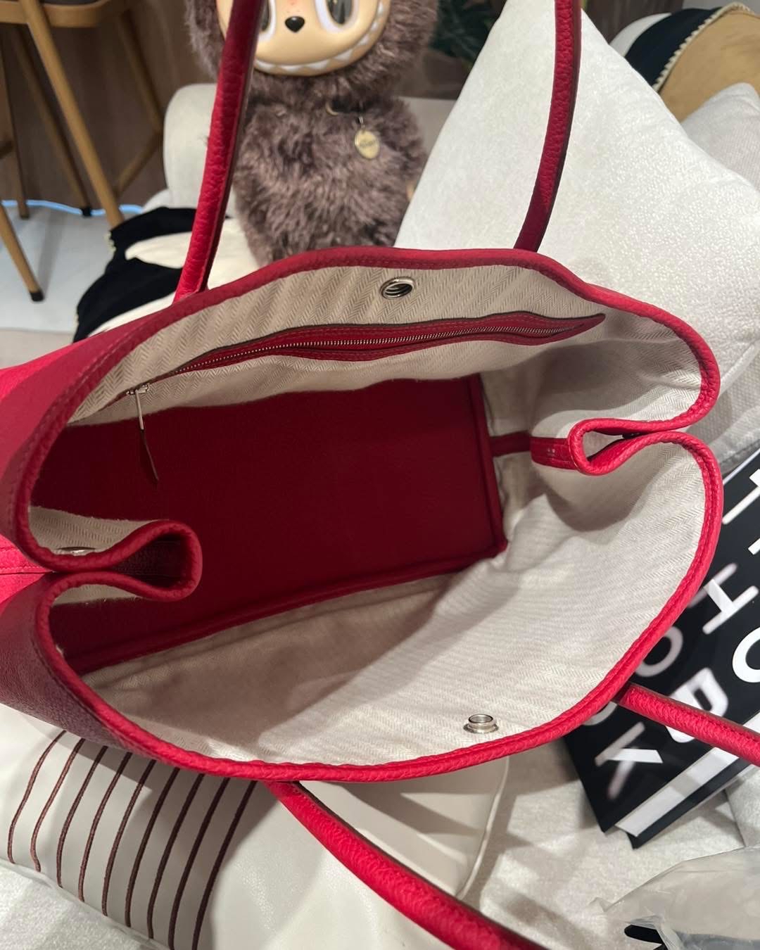 Hermes Garden Party 36 Stamp T 100%Authentic, 95%New ✅Dust bag