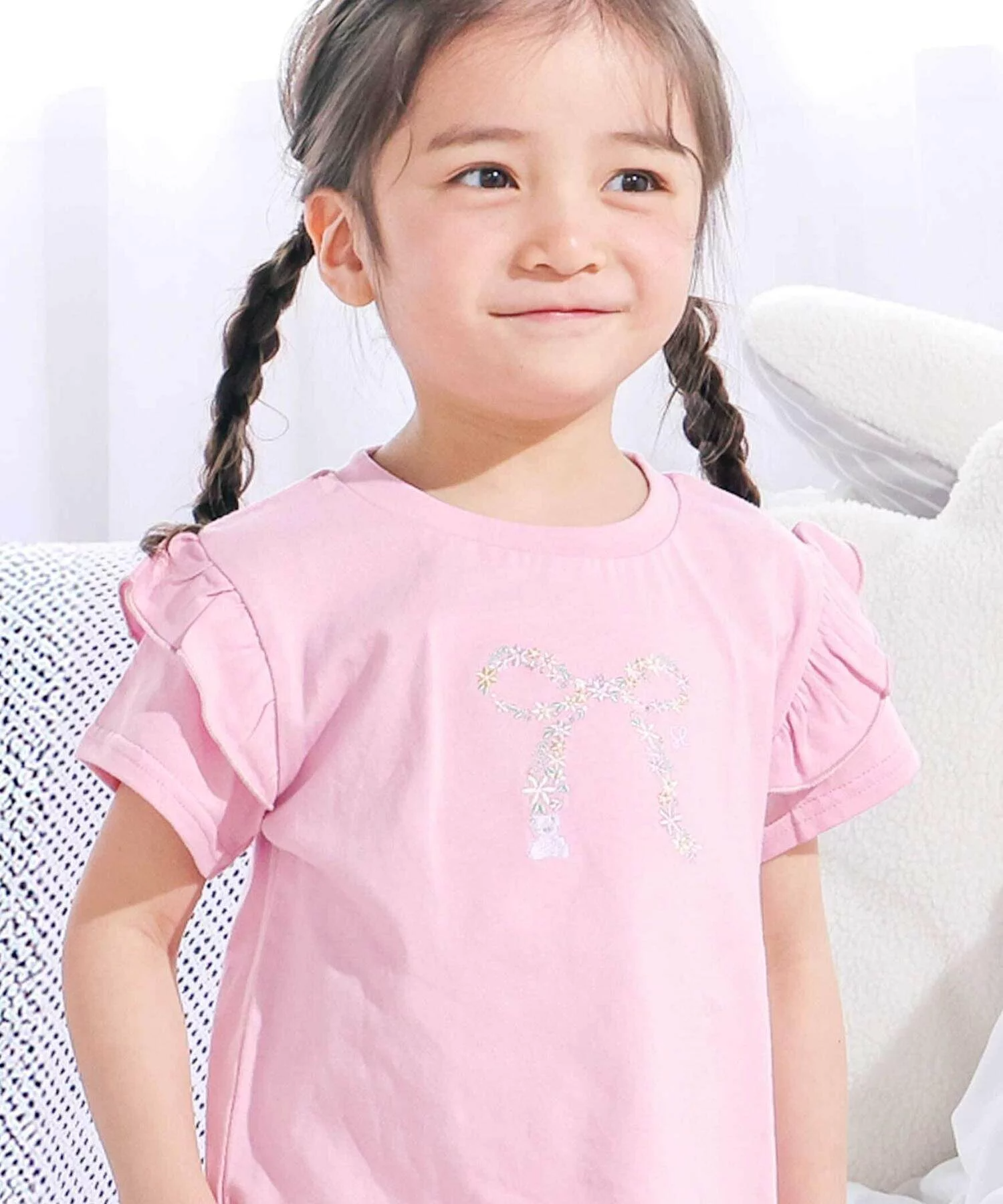 🆕【⭐訂購⭐】🌀 🇯🇵 日本直送  防污處理 有機棉 女童短袖TEE［8款選］🌀 [ELCA-0154][260405]