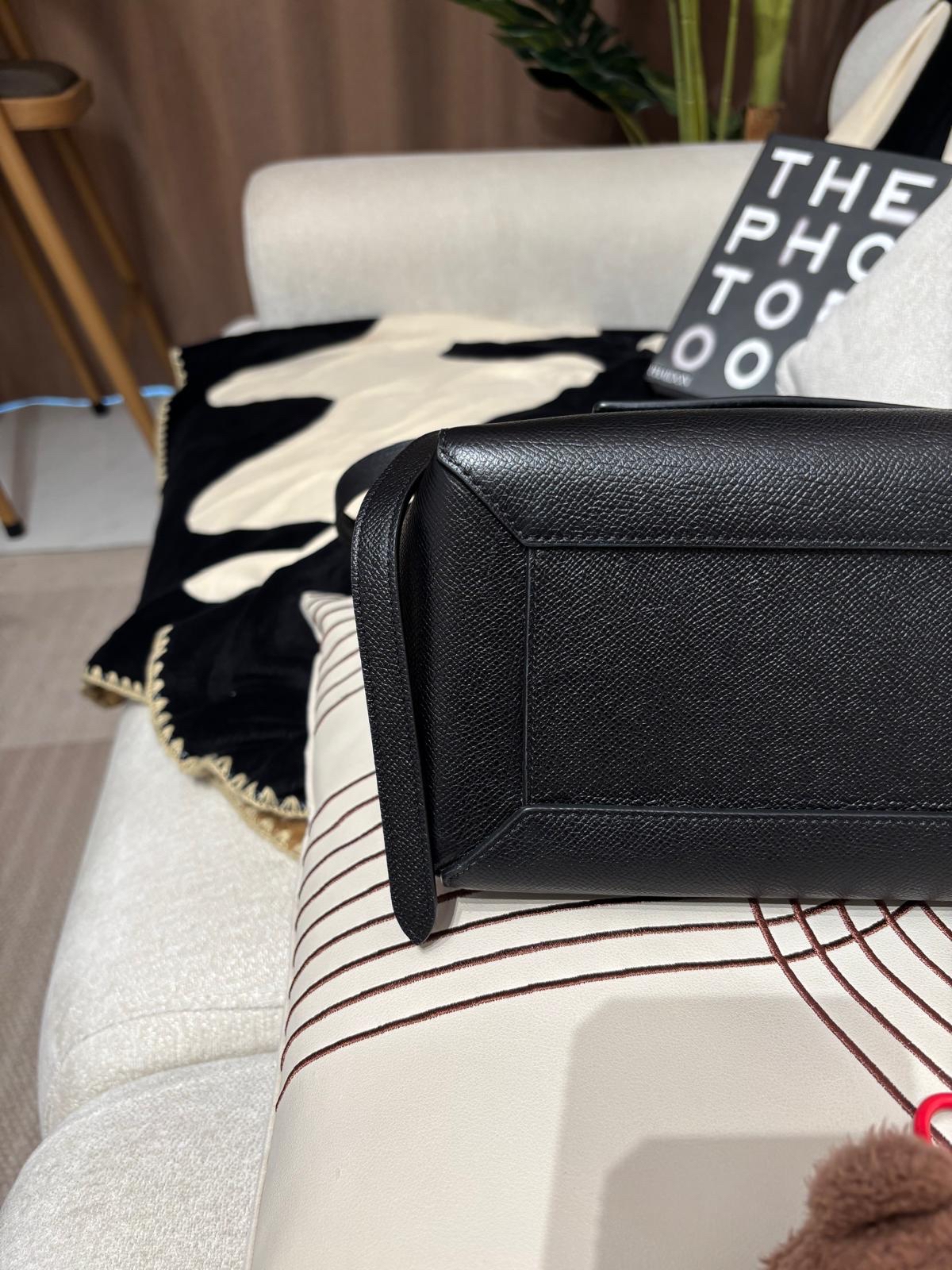 Celine Micro Belt Bag Black 黑色牛皮 100%Authentic, 95%New ✅Dust bag