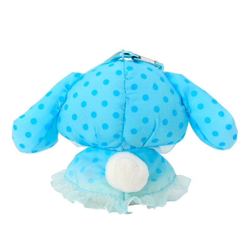 現貨｜Sanrio Cinnamoroll 玉桂狗 甜蜜列車系列 日版 雨衣造型 毛公仔 吊飾 掛件 (88576-2)