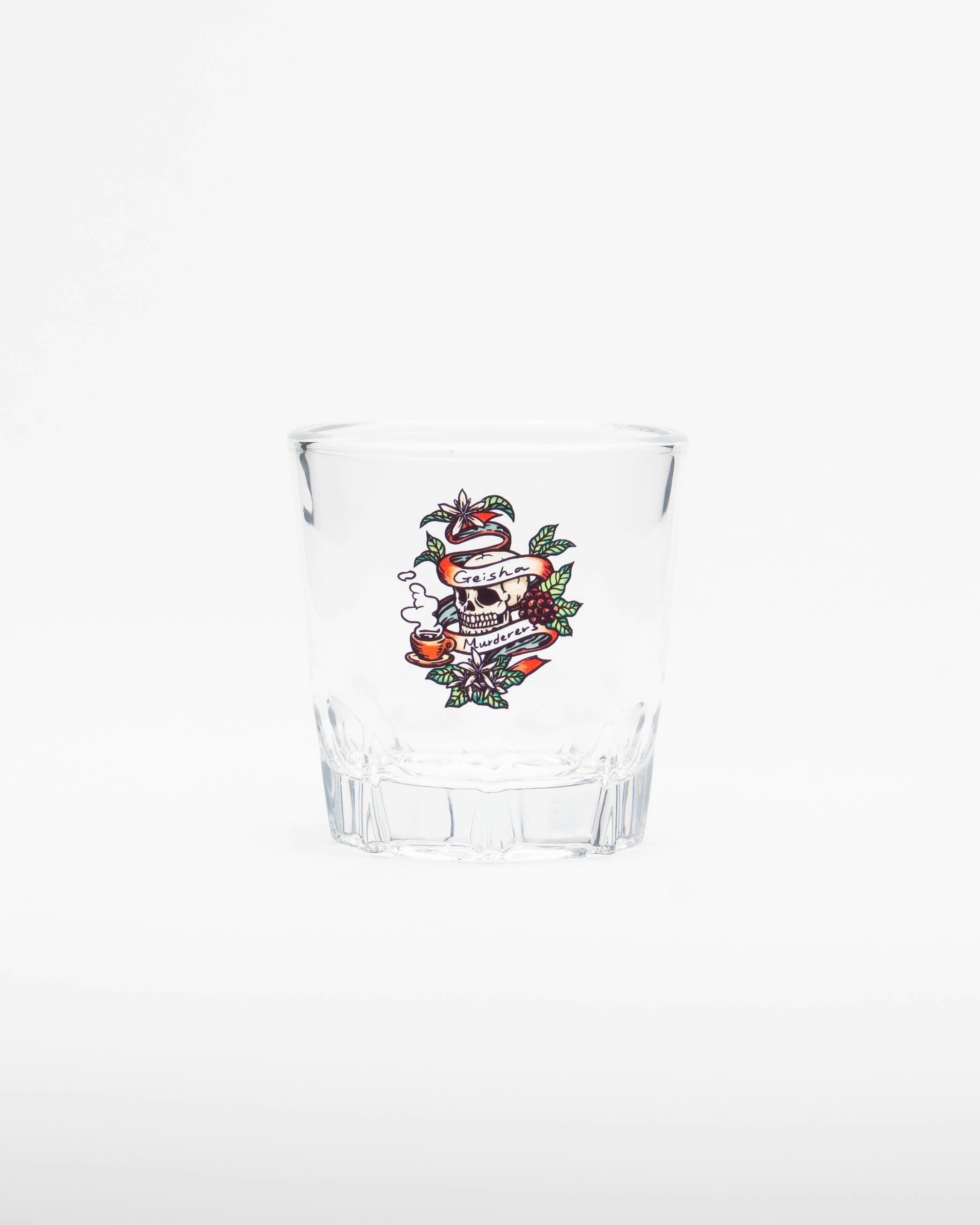 Geisha Murderers soju shot glasses