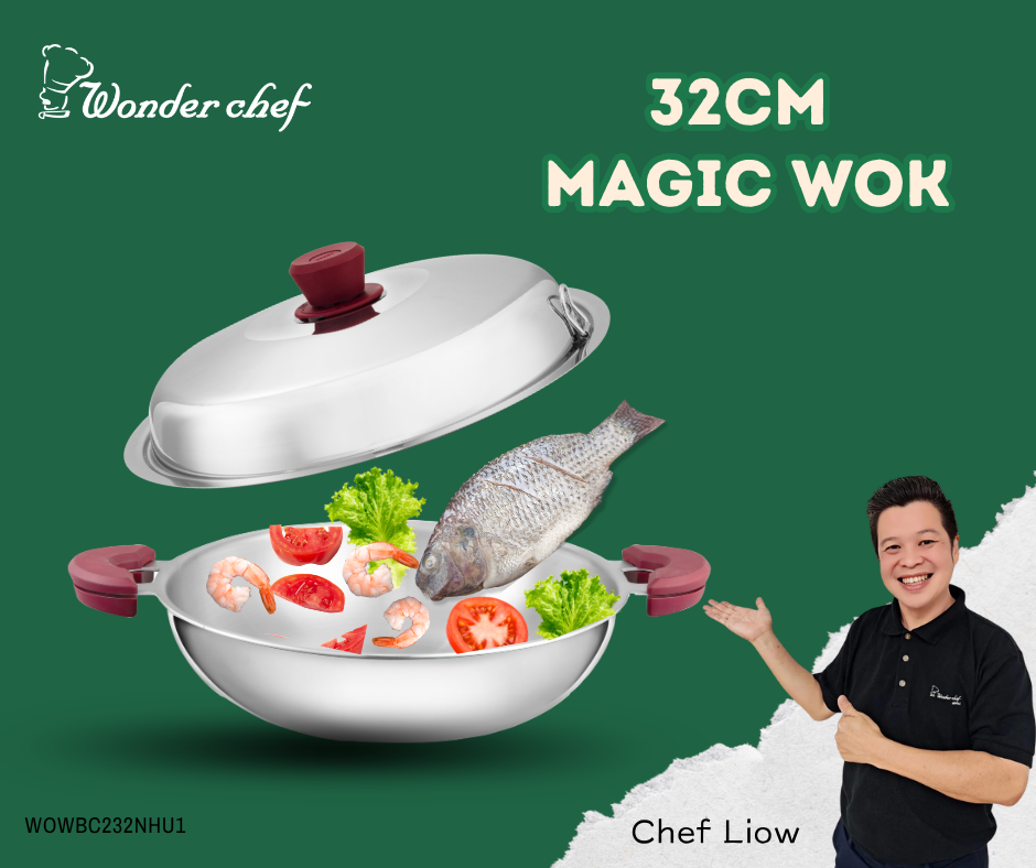 32cm Magic Wok Set