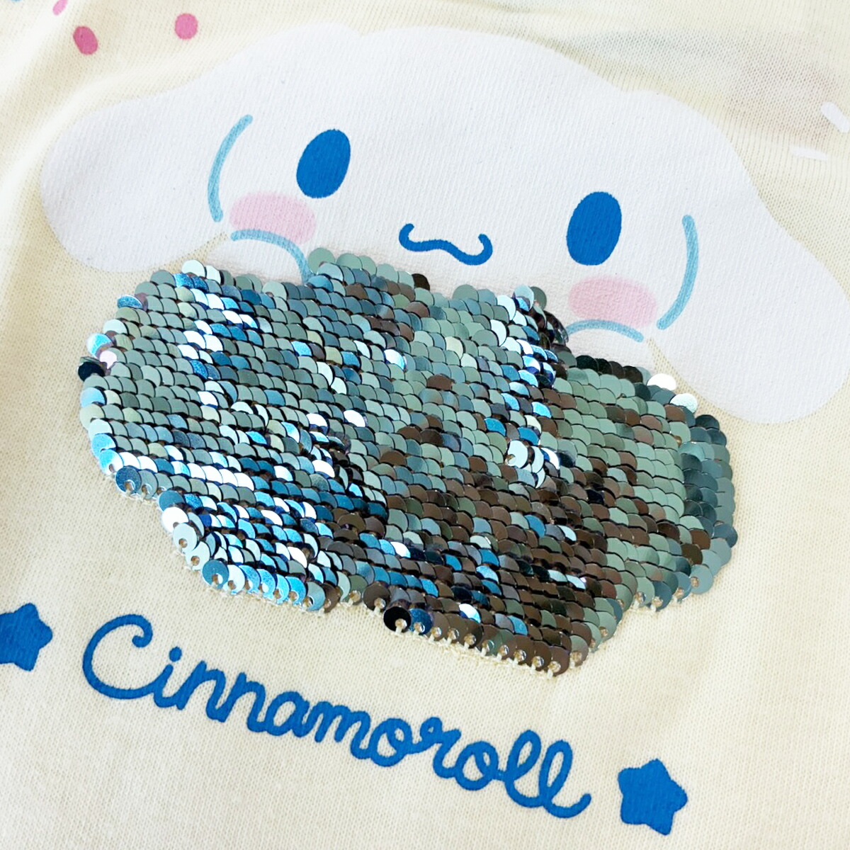 🆕【⭐訂購⭐】🇯🇵日本直送 🌀#Sanrio 閃閃珠片短袖 tee［6款選］ 🌀 [PLFA-0091] [260627]