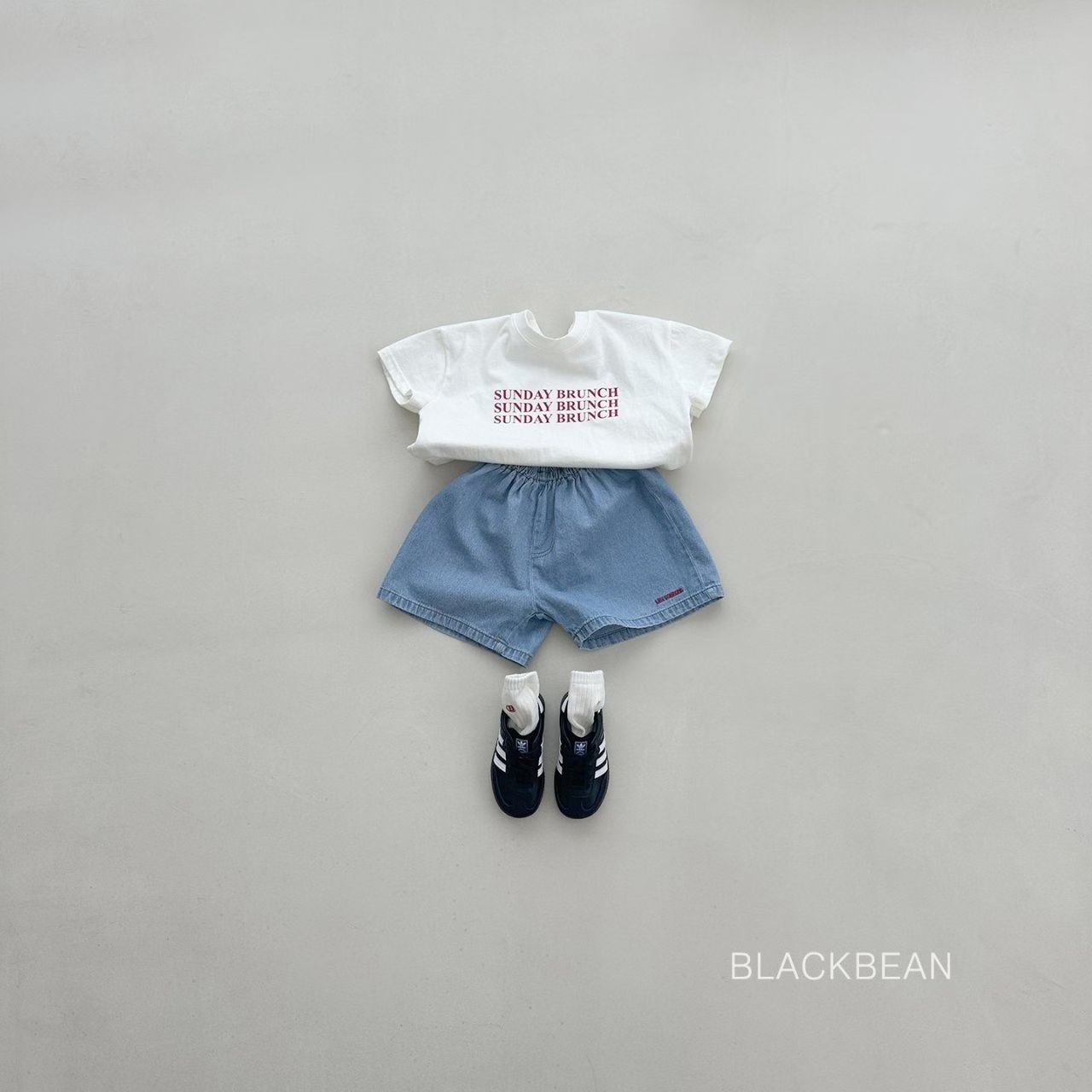 🇰🇷Blackbean&kids tee親子