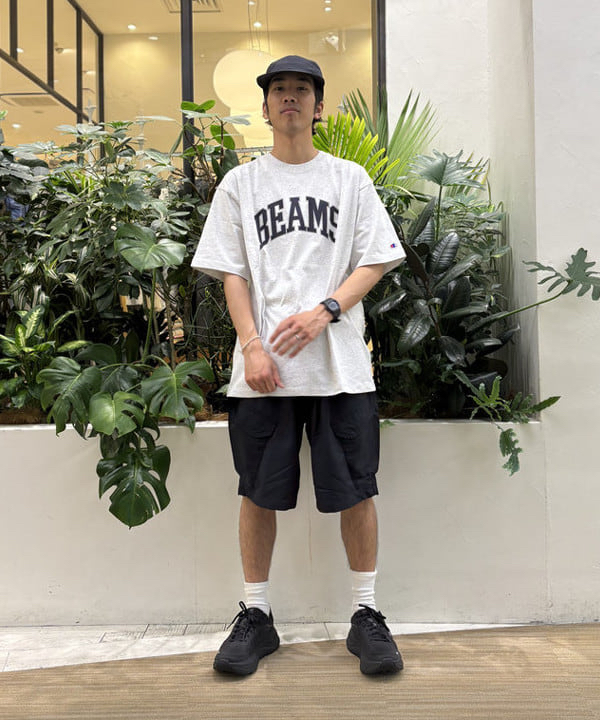 CHAMPION x BEAMS LOGO TEE