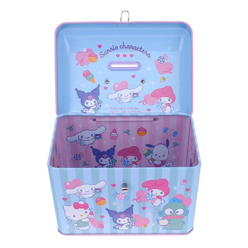 Mix Characters 手挽式鐵盒錢箱