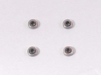 R/C MINI 4WD HEX HOLE BALL BEARING SET (4 pcs.)
