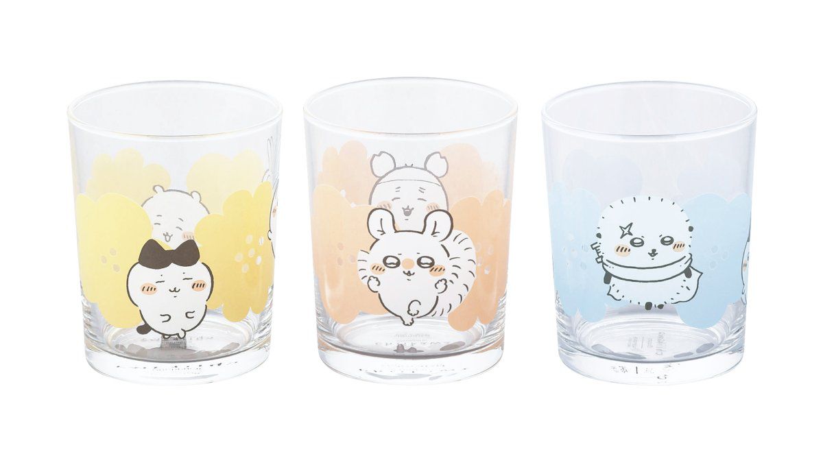 四月連線貨品 - 日本CHIIKAWA 玻璃杯