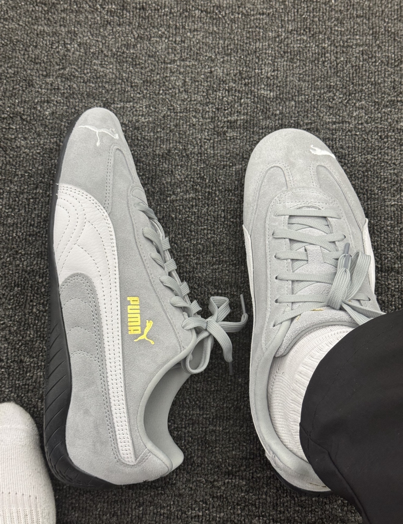 406329-05 Puma Speedcat Archive Grey White