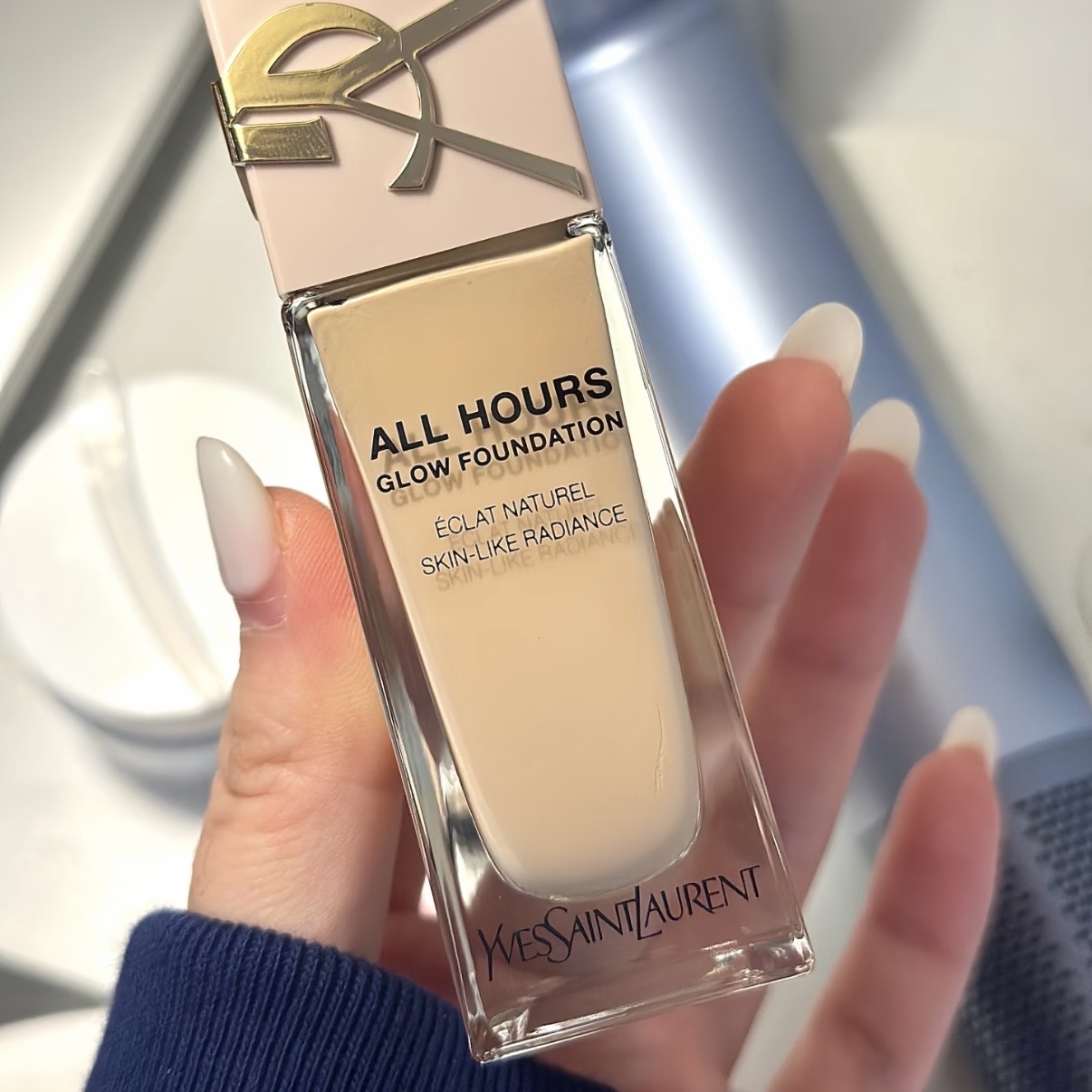 Yves Saint Laurent YSL   ALL HOURS GLOW FOUNDATION恆時亮肌修護粉底液25ML