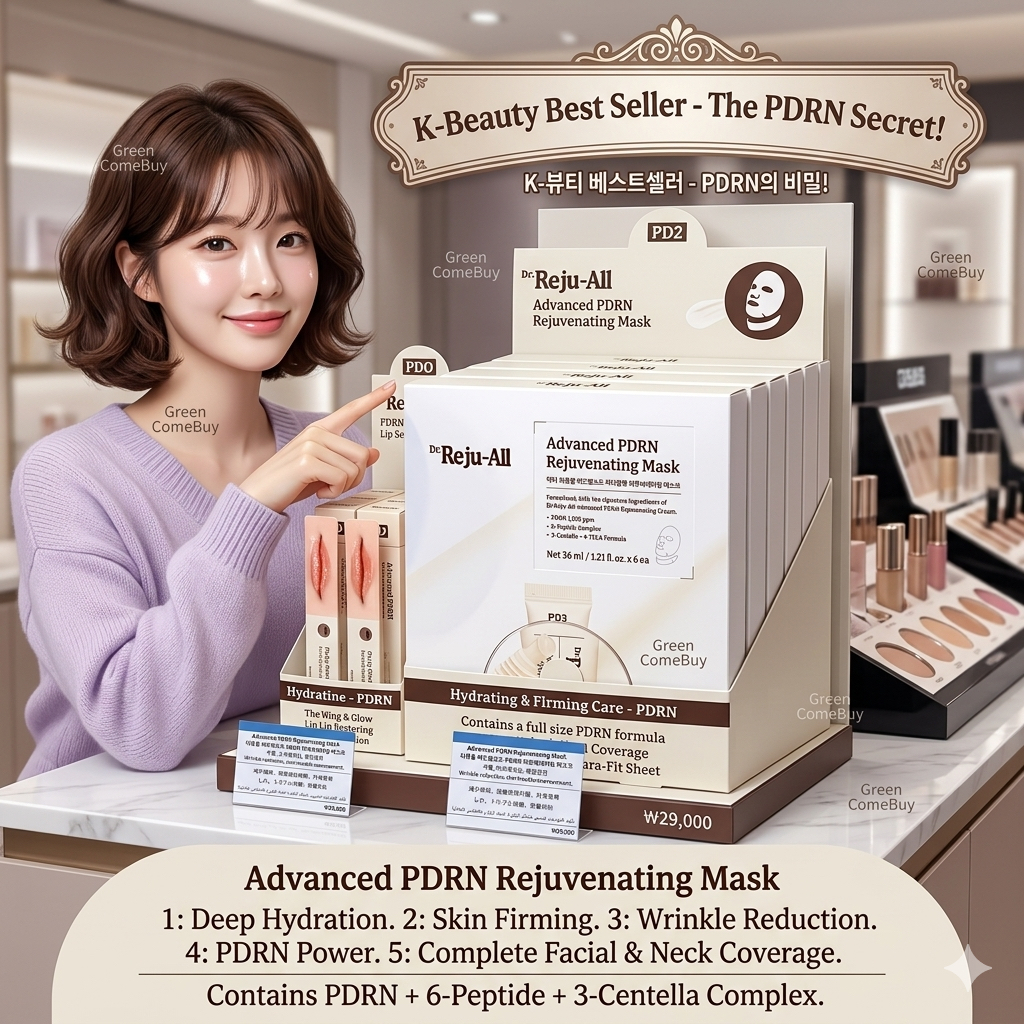 Reju-All - 高濃度極致 PDRN 修復再生水光霜面膜 一片裝